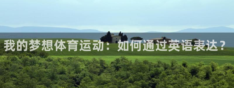 一竞技官网下载平台是正规平台吗：我的梦想体育运动：如