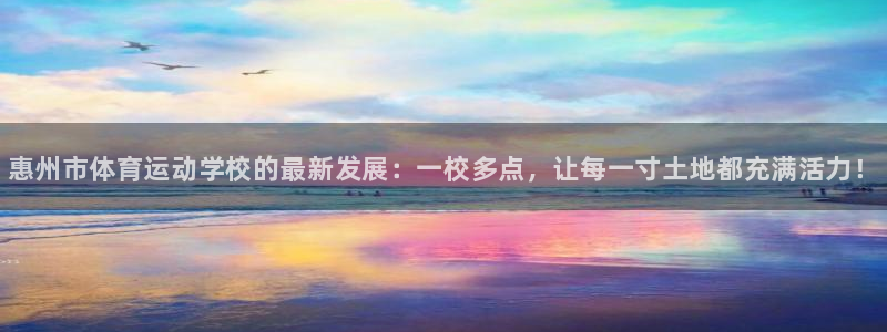 一竞技官方正版app集团官网首页：惠州市体育运动学校