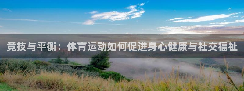 一竞技官网下载平台注册要钱吗：竞技与平衡：体育运动如